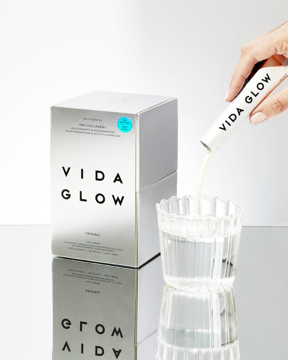 Nouvelle technologie, résultats plus rapides ; introduction de Pro Collagen+.