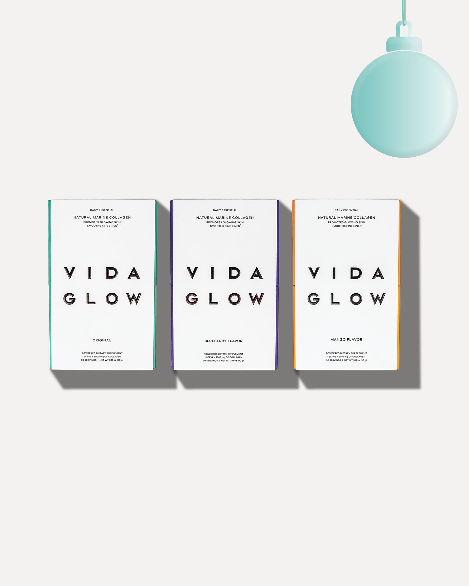 Trio de collagène marin