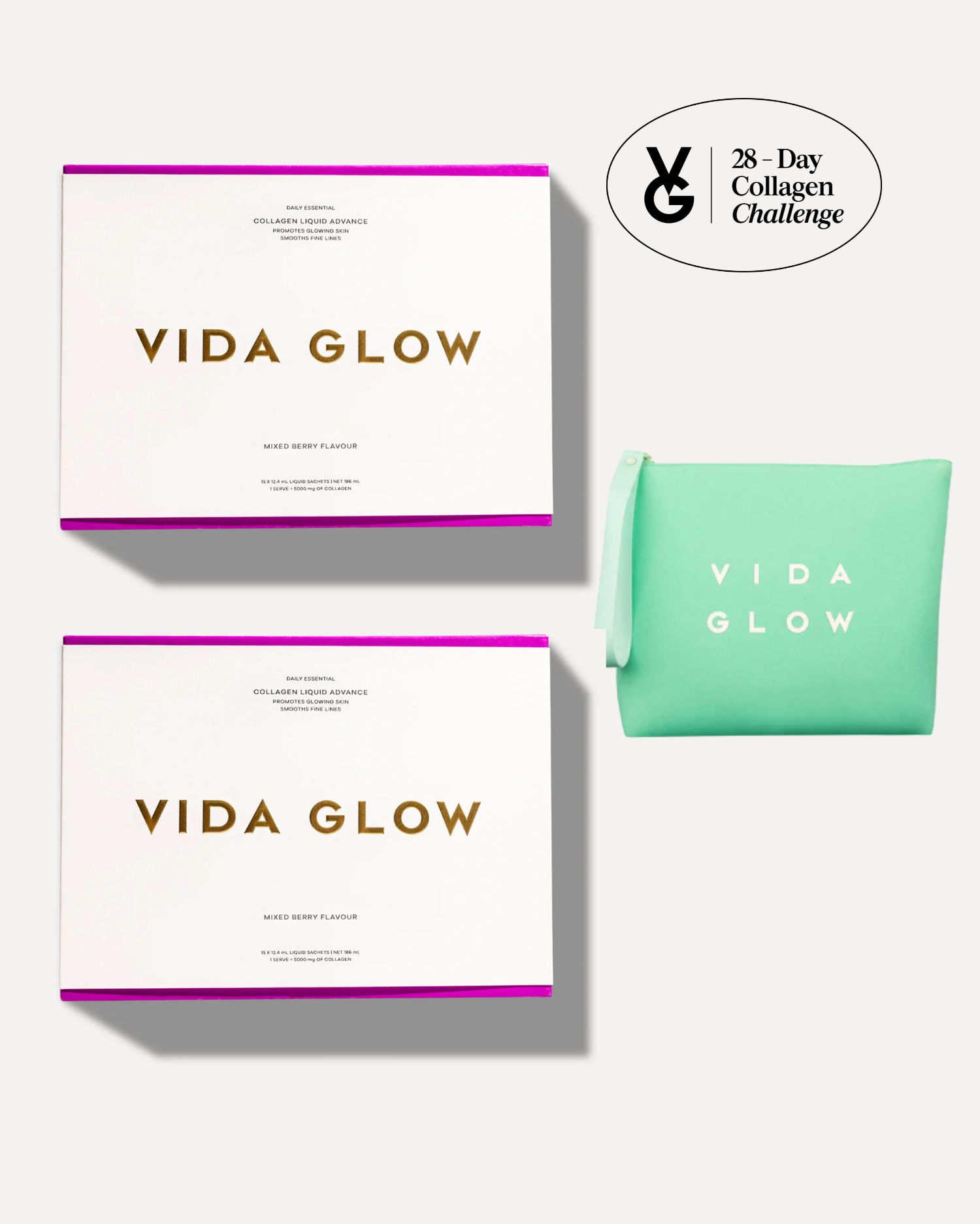 Ensemble Duo Challenge Collagène Liquide Avancé